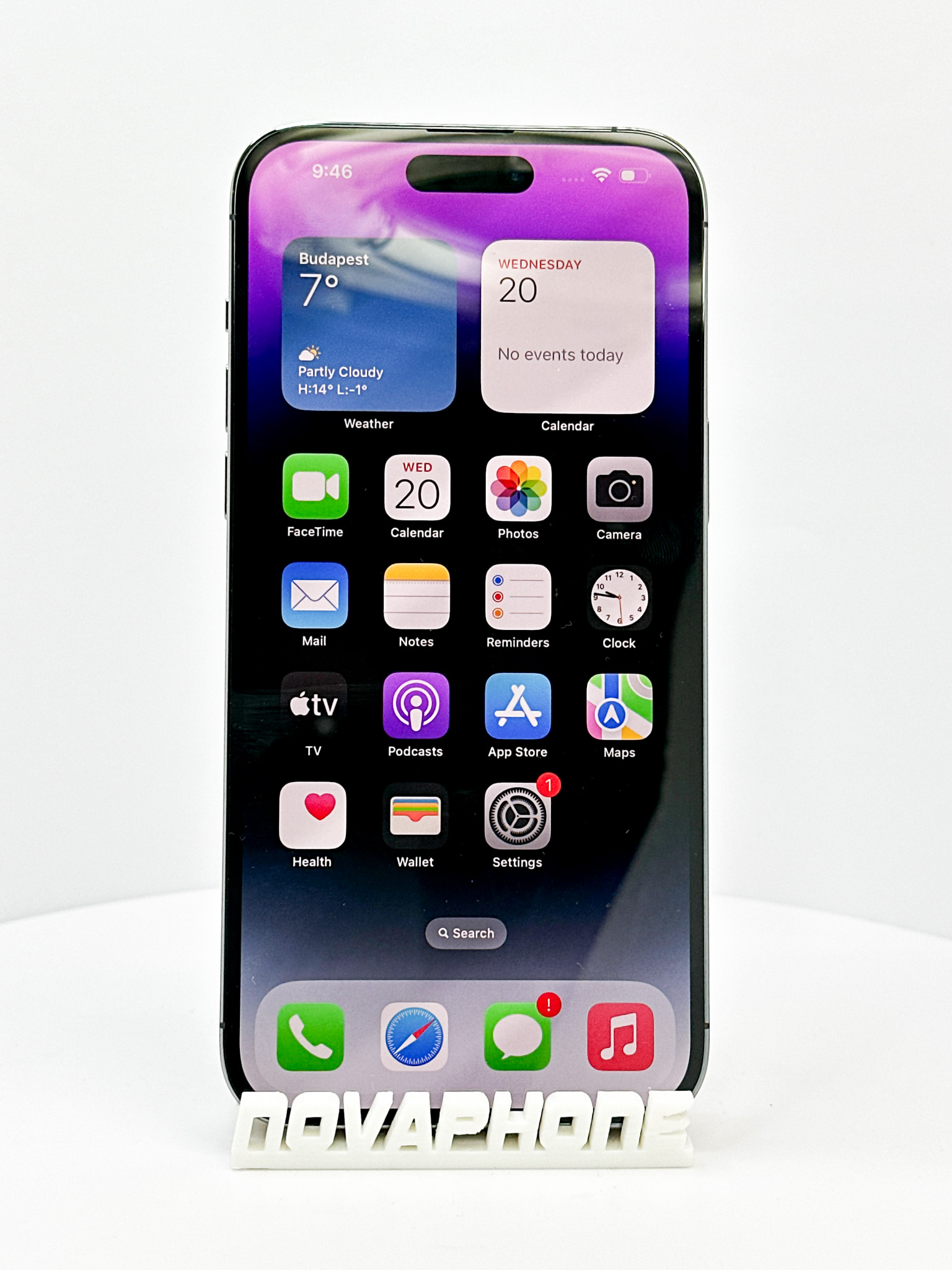 Apple iPhone 14 Pro Max (128GB)  - Acumulator: 100% - Culoare: Mov - 1