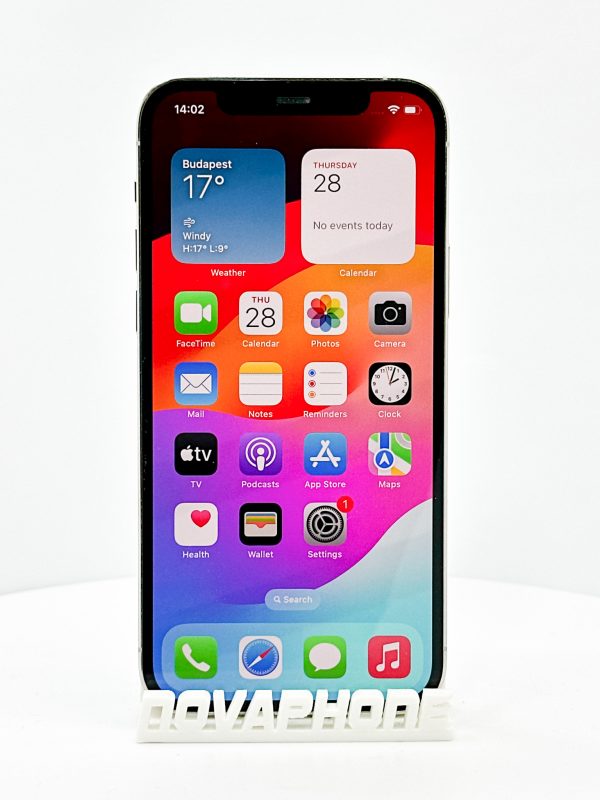 Apple iPhone 12 Pro Max (256GB)  - Acumulator: 100% - Culoare: Argint - 1