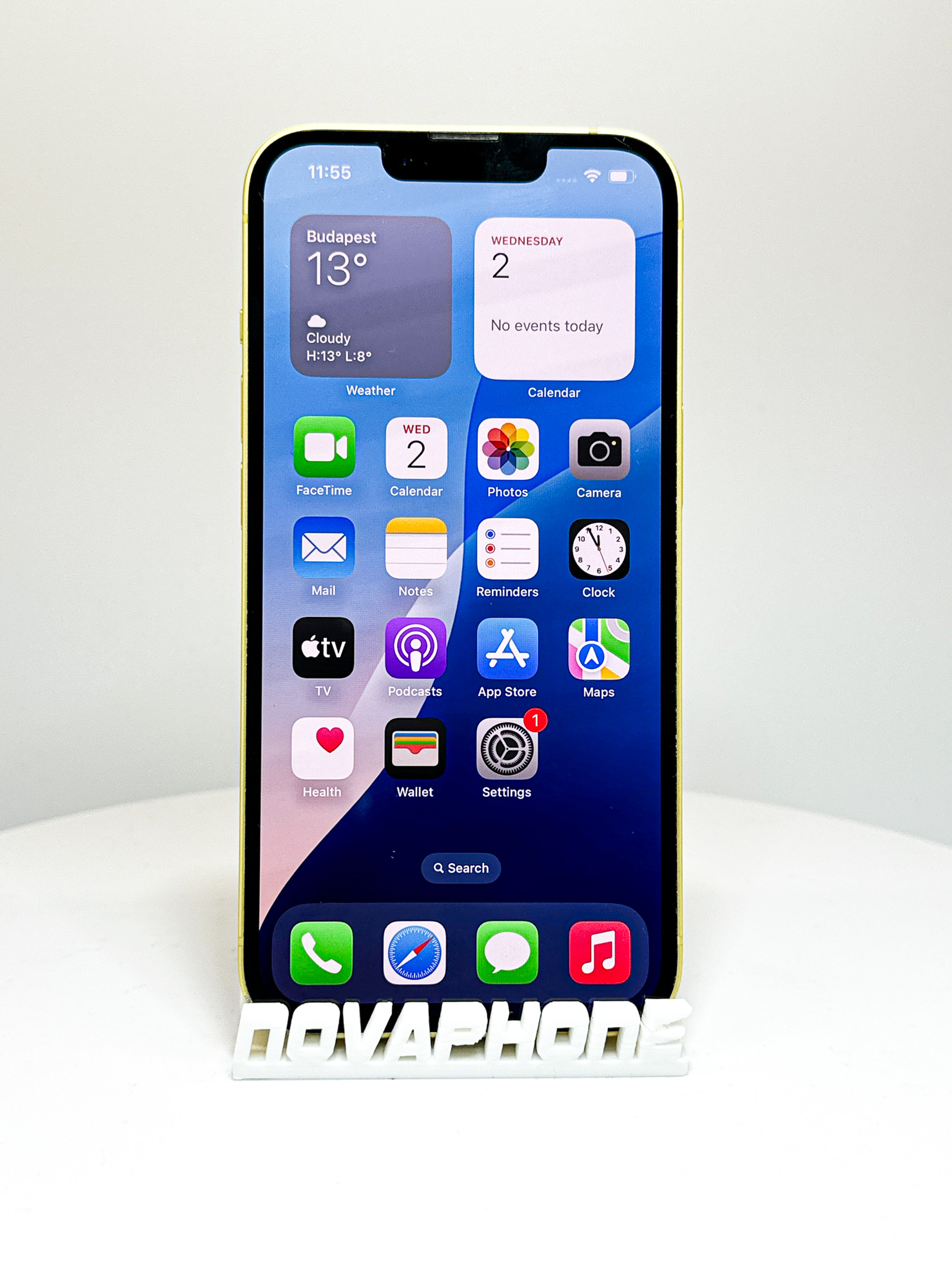 Apple iPhone 14 (128GB)  - Acumulator: 100% - Culoare: Sárga - 1