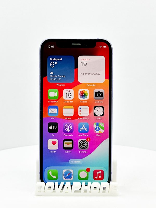 Apple iPhone 12 Mini (128GB)  - Acumulator: 100% - Culoare: Mov - 1