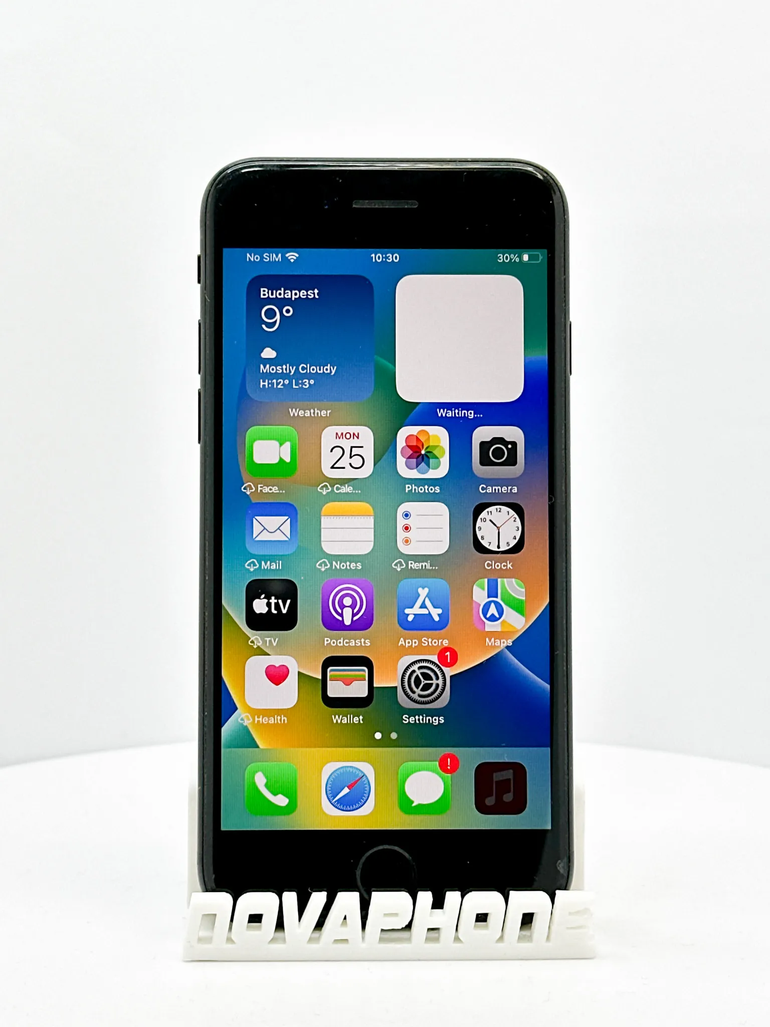 Apple iPhone SE 2022 (64GB)  - Acumulator: 100% - Culoare: Negru - 1