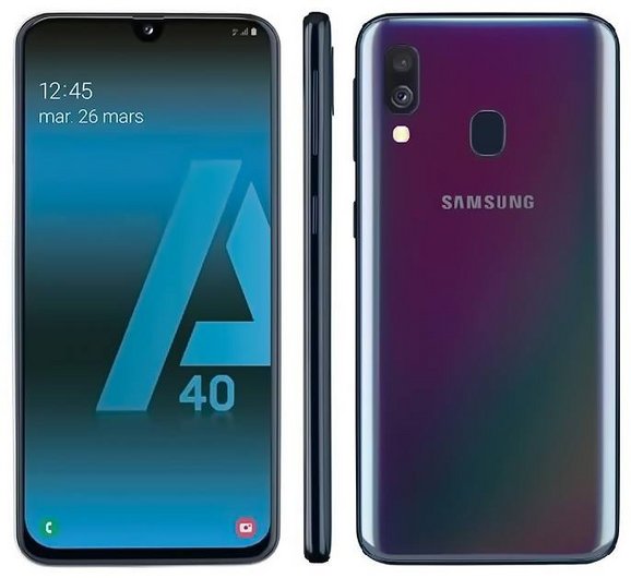 Samsung Galaxy A40 (32GB) - Acumulator: 100% - Culoare: Negru - 1