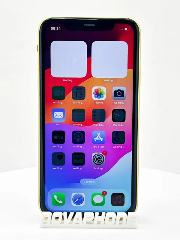 Apple iPhone 11 (128GB)  - Acumulator: 100% - Culoare: Sárga - 1