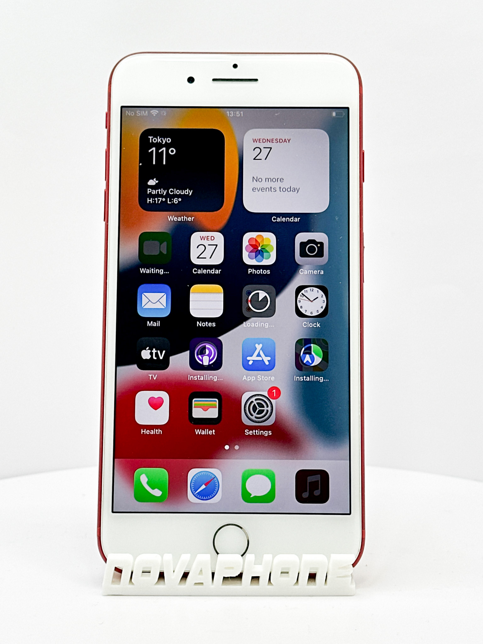 Apple iPhone 7 Plus (128GB) - Acumulator: 100% - Culoare: Roșu - 1