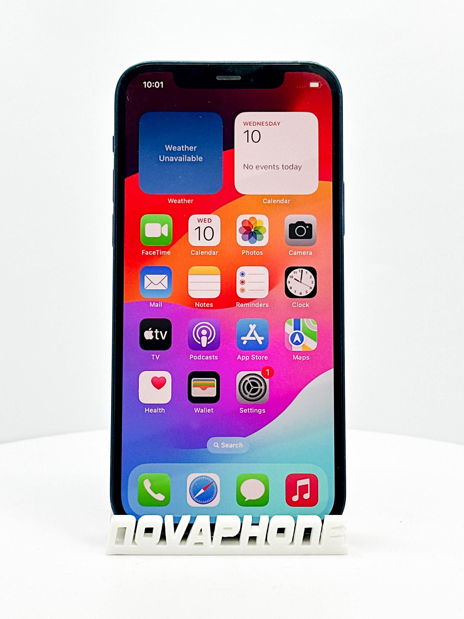 Apple iPhone 12 (128GB)  - Acumulator: 100% - Culoare: Albastru - 1